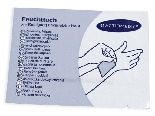 [01-650-1] Actiomedic Feuchttuch zur Hautreinigung