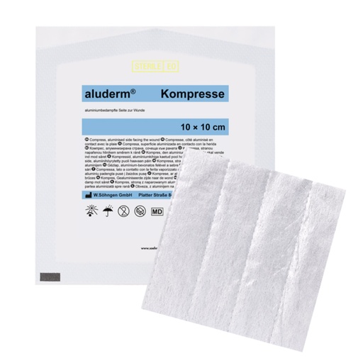 [45-11] aluderm® Kompresse einzeln