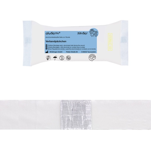 [2602514] aluderm® Kinder Verbandpäckchen