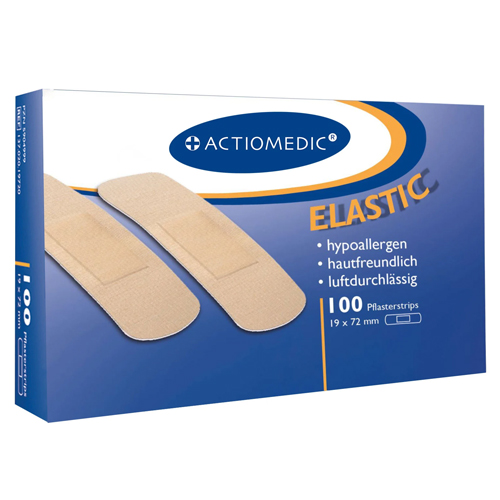 [2600768] Pflasterstrips ELASTIC 19 x 72 mm, hautfarben, VE