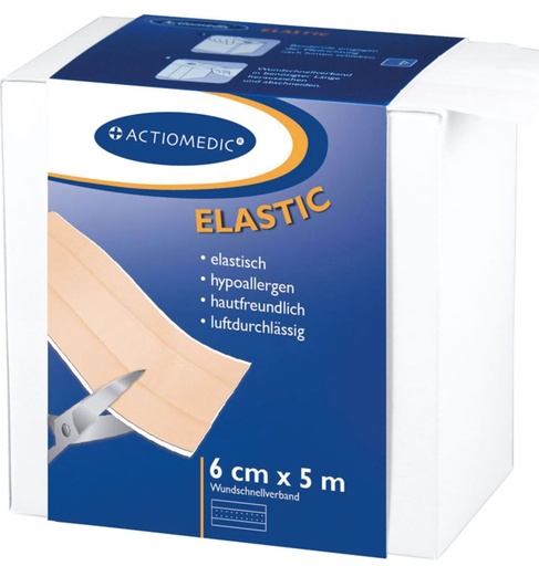 [2600776] Wundschnellverband ELASTIC 6 cm x 5 m