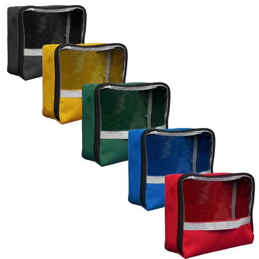 [N180102] HERZmed WaterStop Modultasche, M, Nylon, RED