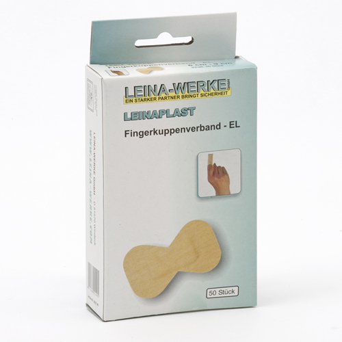 [48-41] Leinaplast Fingerkuppenverband 4x7cm Elastisch