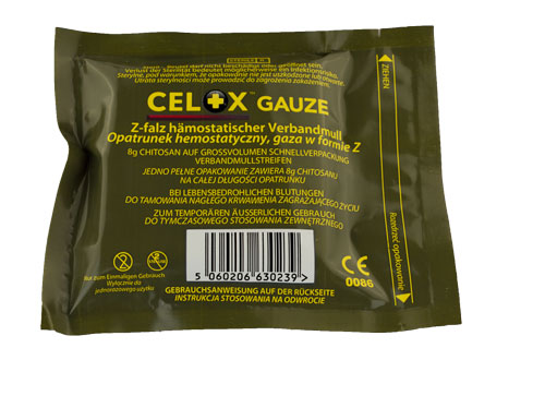 [40-175] CELOXT RAPID Gauze, Z-Fold, Hämostyptikum