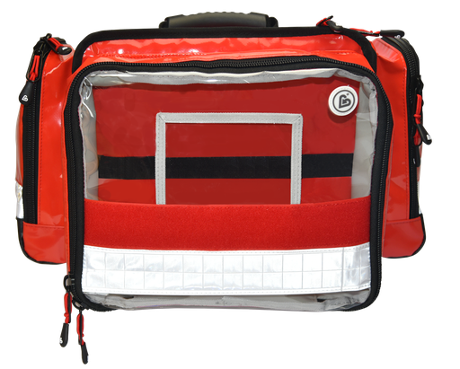 [N180200] Notfalltasche AED FLEX PLANE RED
