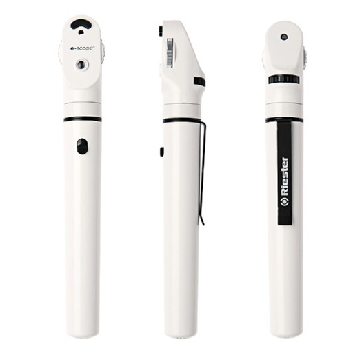 [2602017] e-scope® Ophthalmoskop LED 3,7 V, weiß, in Etui