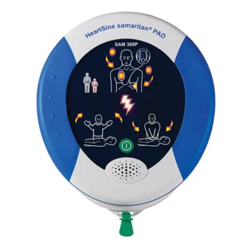 [79-331] HeartSine Defibrillator PAD 360P Vollautomat BLUE