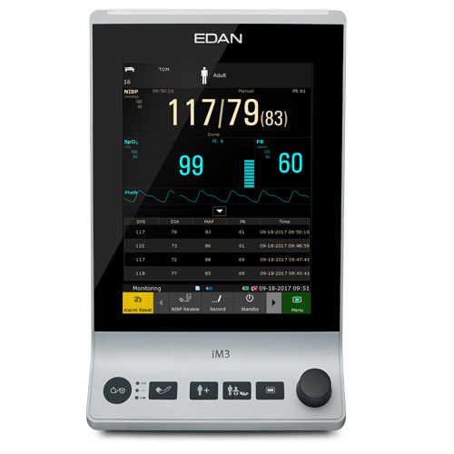 [M159176] EDAN iM3 Vitalparametermonitor mit Touchscreen