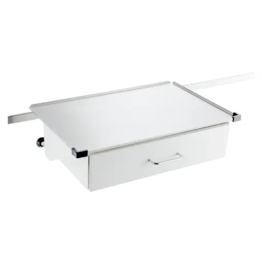[024.122-001-47-36] [024.122-001-47-36] Schubladenkonsole, Edelstahl/Stahl